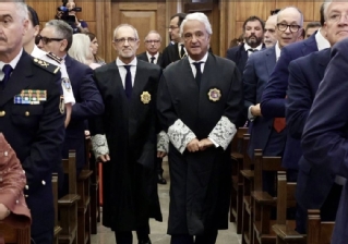 Imagen 1 del acto de apertura de tribunales del Principado